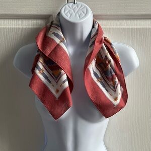 Spring’s Industries Vintage Southwest Aztec
Bandana/Scarf. Square 21x21.